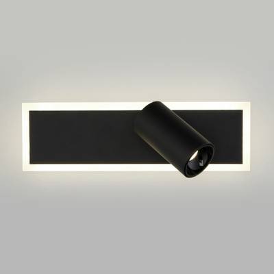 Настенный светодиодный светильник с USB и Type-C 20127/1 LED черный