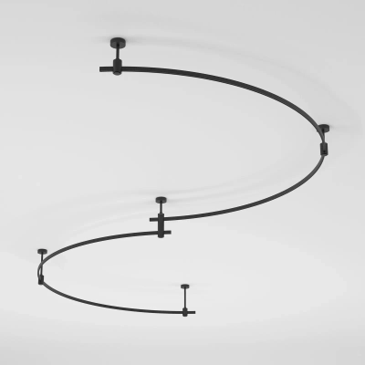 Esthetic Magnetic Шинопровод Round черный Ø1500 85217/00