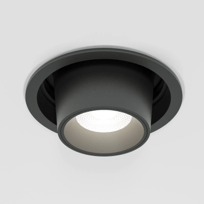 Потолочный светодиодный светильник Conner 8W 4000K чёрный 25086/LED