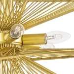 728163 Люстра ZETA 6х40W E14 ЗОЛОТО Lightstar