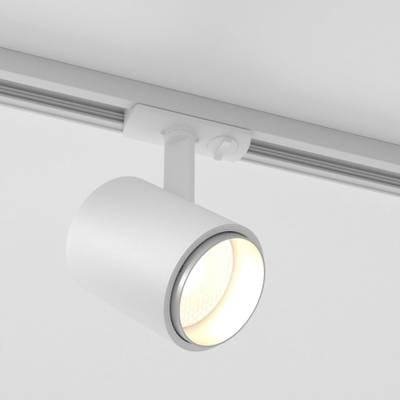 Basic System Трековый светильник 10W 4200K Cors белый/серебро 85513/01