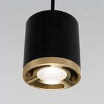 Светильник подвесной светодиодный Lead 12W 4200K чёрный 50243 LED