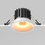 Встраиваемый светильник Round 2700K 12Вт 60° IP 20, DL058-12W2.7K-W. TM Maytoni