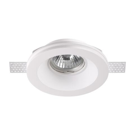 370475 SPOT NT19 634 белый Встраиваемый под покраску светильник IP20 GU10 50W 220V YESO
