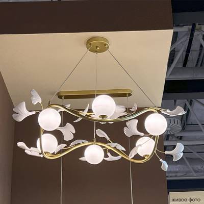 Люстра Crystal Lux COLIBRI SP6 GOLD 0141/306