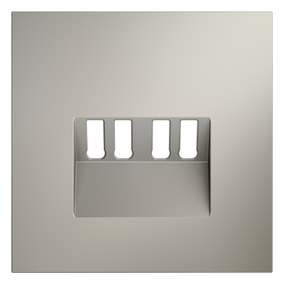 VLS001503 Накладка для розетки акустической 4-местной , S70 (кашемир). (ТМ Maytoni)