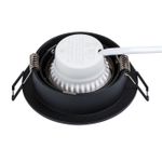 Точечный встраиваемый светильник Arte Lamp TARF A2167PL-1BK, 1хGU10