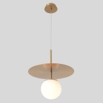 Светильник подвесной Crystal Lux UVA SP1.1 BRASS 3282/201.1