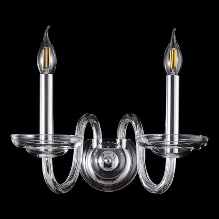 Бра Crystal Lux ARABESQUE AP2 CHROME 1092/402