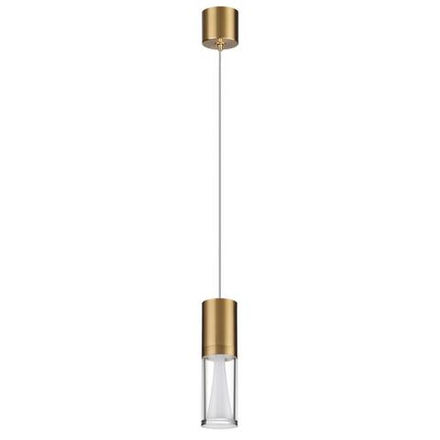 7144/4L HIGHTECH ODL26 515 светильник античная бронза/акрилл/металл IP20 LED 4W 280Лм 3000K 180° 220V DEFANCE