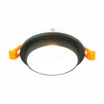 ST206.428.01 Св-к встр. Белый GU10 1*50W  IP20 D92xH38 220V Без ламп