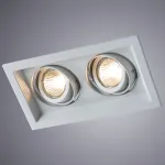 Точечный встраиваемый светильник Arte Lamp CANIS A6661PL-2WH, 2хGU10
