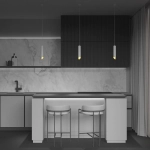 Подвесной светильник Липари / Lipari GU10х1, P044PL-01-40GU10-W. TM Maytoni