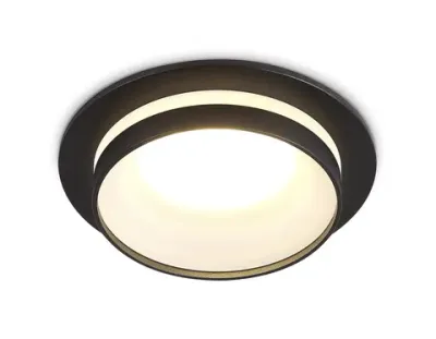 Светильник встраиваемый TN30708 BK черный GU5.3 D92*36