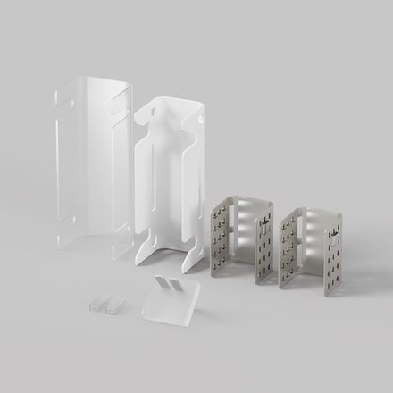 Двусторонний коннектор питания для гибкого неона 17x12 мм 432011. TM Maytoni