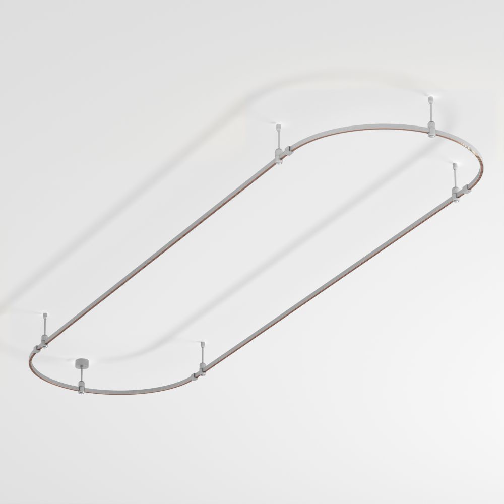 Основание ART-APRIORI-OVAL-ROD-200-3000x1000 (TN) (Arlight, IP20 Металл, 3 года)