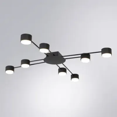 Потолочная люстра Arte Lamp TRACY A1527PL-8BK, 8хGX53