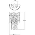 Настенный светильник Arte Lamp MINTAKA A1005AP-2GO, 2хE14