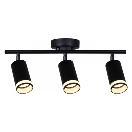 16001-9.5-003CT SPOT LIGHT GU10 BK светильник точечный Reluce Technical, GU10х3