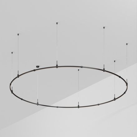 Основание ART-APRIORI-ROUND-HANG-R3000 (BK) (Arlight, IP20 Металл, 3 года)