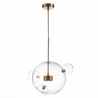 SL1133.203.01 Светильник подвесной ST-Luce Латунь/Прозрачный LED 1*14W 3000K