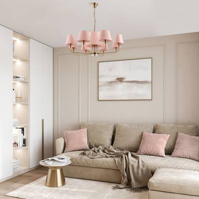 Подвесная люстра 60154 латунь