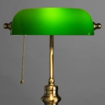 Кабинетная настольная лампа Arte Lamp BANKER A2492LT-1AB, 1хE27