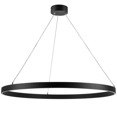 748047 Люстра SATURNO LED 60W 4000LM 70G ЧЕРНЫЙ 3000-6000K