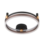 Светильник потолочный Crystal Lux FERNANDO PL48W LED COFFEE/BLACK 0620/148
