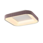 7770/56L AVRA LED SN 578 Светильник металл/белый/мокко LED (56Вт+14Вт) 3000-6000K 500х500 IP43 пульт ДУ+подсветка SHARMEL