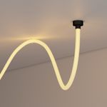 Силиконовый профиль WPH-FLEX-D22-360deg-S8-5m BLACK (Arlight, Силикон)