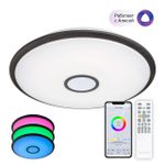 Citilux Старлайт Смарт CL703A105G RGB Умная люстра Венге