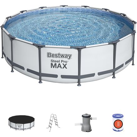 Бассейн каркасный с набором 427*107 см  Bestway 56950 Steel Pro Max