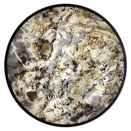 5064/50L L-VISION ODL24 205 черн./серо-беж./металл/натур.камень/акрил Настенный светильник с переключ.цветов.темпер. LED 50W 3000К/4000K/6000K BERGI