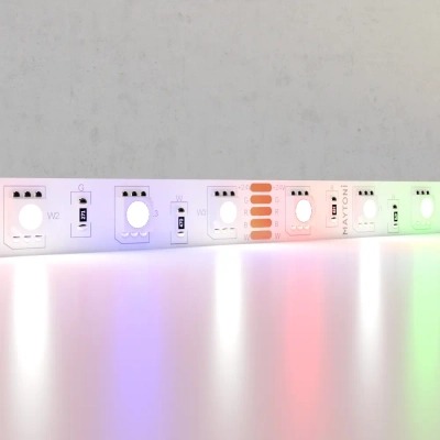 Светодиодная лента 24В 5050 14,4Вт/м RGB+W 6000K 5м IP20 10178. TM Maytoni
