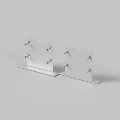 Комплект заглушек (для профиля 50×35) 2 шт., ALM-5035T-S-EC 642034. TM Maytoni