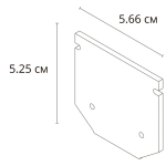 Заглушка для профиля Arte Lamp LINEA-ACCESSORIES A621005E
