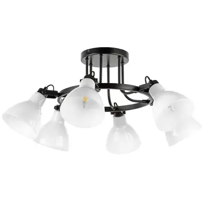 761060 Люстра ACROBATA 6х40W E14 БЕЛЫЙ Lightstar