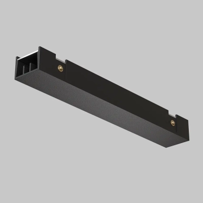 Коннектор питания прямой Basity, черный, TRA172IPC-1B. TM Maytoni