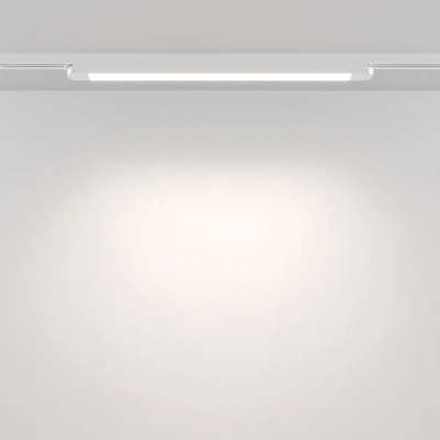 Трековый светильник Базис / Basis Unity 4000K 24Вт 110°, TR000-1-24W4K-W_1. TM Maytoni