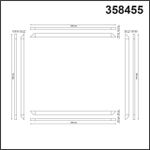358455 SPOT NT20 294 белый Светодиодн. св-ник встраив. в Армстронг IP20 LED 4000К 48W 100-265V NELIO