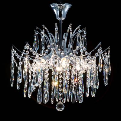 Citilux Селена CL302160 Люстра хрустальная Хром