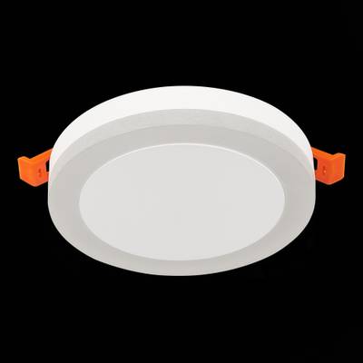 ST104.542.06 Светильник потолочный Белый LED 1*6W 4000K 468Lm Ra&gt;80 120° IP20 D110xH20 170-240V