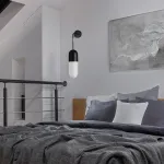 690617 Бра RAMO 1х40W E27 ЧЕРНЫЙ МАТОВЫЙ/БЕЛЫЙ Lightstar