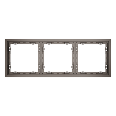 VLS100314 Рамка пластиковая VOLTUM S70 на 3 пост, (капучино). (ТМ Maytoni)