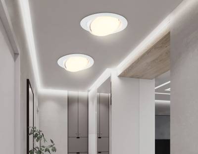 Светильник встраиваемый G10122 WH белый GX53 max 12W D120*48