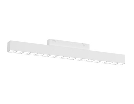 Светильник трековый светодиодный Magnetic standard 48V 20mm GL4500 WH белый IP20 18W 3CCT 3000-6000K SMART 24° 328*22*25