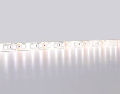 Светодиодная лента GS1202 2835 120Led/ 9.6W m/ 12V IP65 4500K/ 5000*8*2.27mm/ кратность резки 25mm (2 конт.)