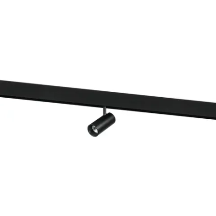 209137 Светильник 48V для 1-фазного трека UNO LED 10W 820LM 28G ANTIGLARE ЧЕРНЫЙ МАТОВЫЙ 3000K