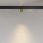 Трековый светильник Альфа / Alfa S Exility 3000K 7Вт 50°, TR133-2-7W3K-BS. TM Maytoni
